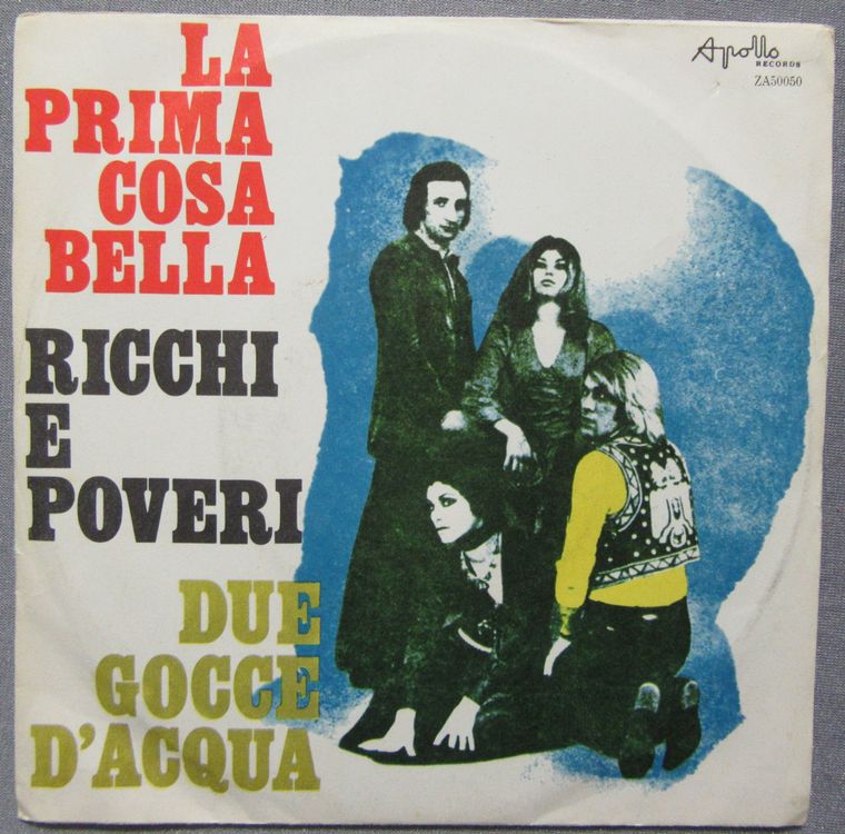 Ricchi e poveri La prima cosa bella Single von 1970 Kaufen auf