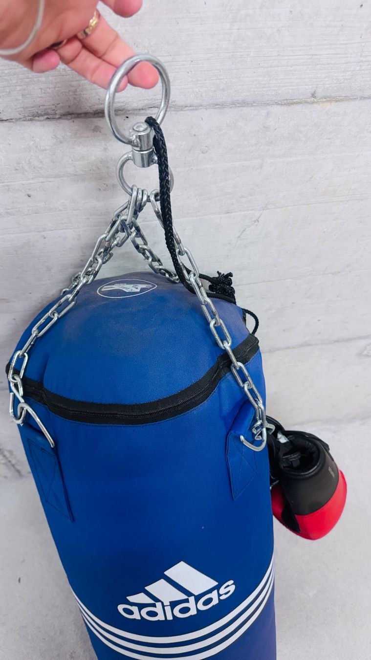Boxsäcke: Adidas Boxsack mit Boxhandschuhen – gebraucht – Gebraucht aus zürich von funnanbuolica 3