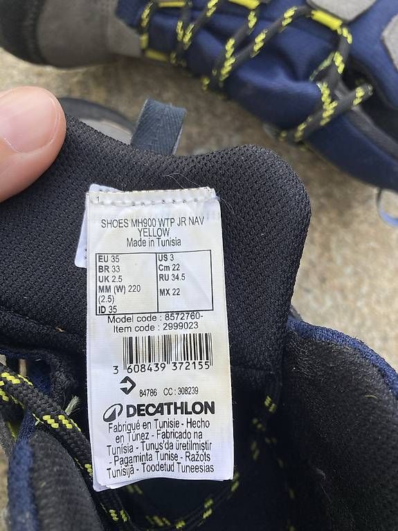 Decathlon Scarpe da uomo: Wanderschuh Quechua Grösse 35 – Usato da Oekingen venduto da Thecrow78 2