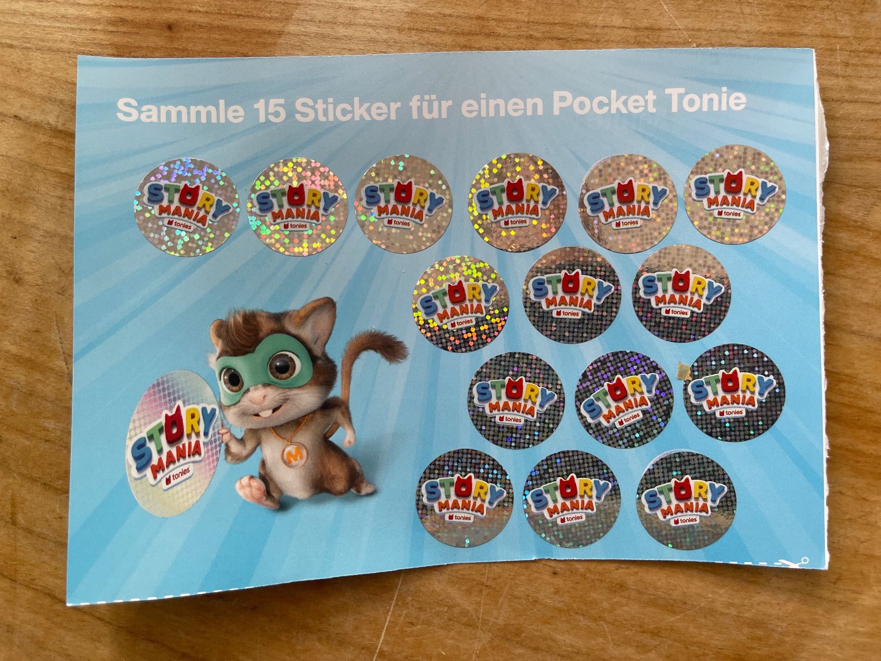 Migros Sammelmarken & -punkte: Tonie Migros Mania Sticker – Gebraucht aus Zürich von liviflo