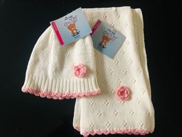Set für Mädchen/ Schal +Mütze/ 33 Fr.-