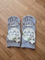 Socken Totoro Motiv grau  39 neuwertig