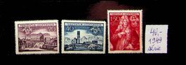 LIECHTENSTEIN SÉRIE DE TIMBRES NEUFS** 1949 LBK 40.00 /T544