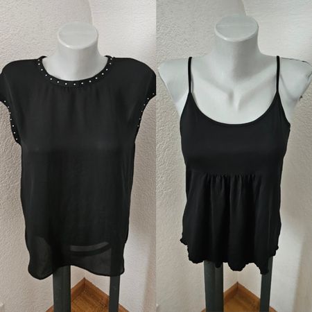 Esprit Shirt + Orwell Top Schwarz Gr. S