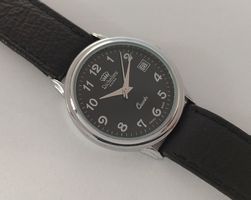Richelieu Swiss Made Herrenuhr – Klassisch Schwarz