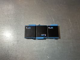 3 GoPro Akkus für Hero 9 10 11 12 gebraucht schwarz