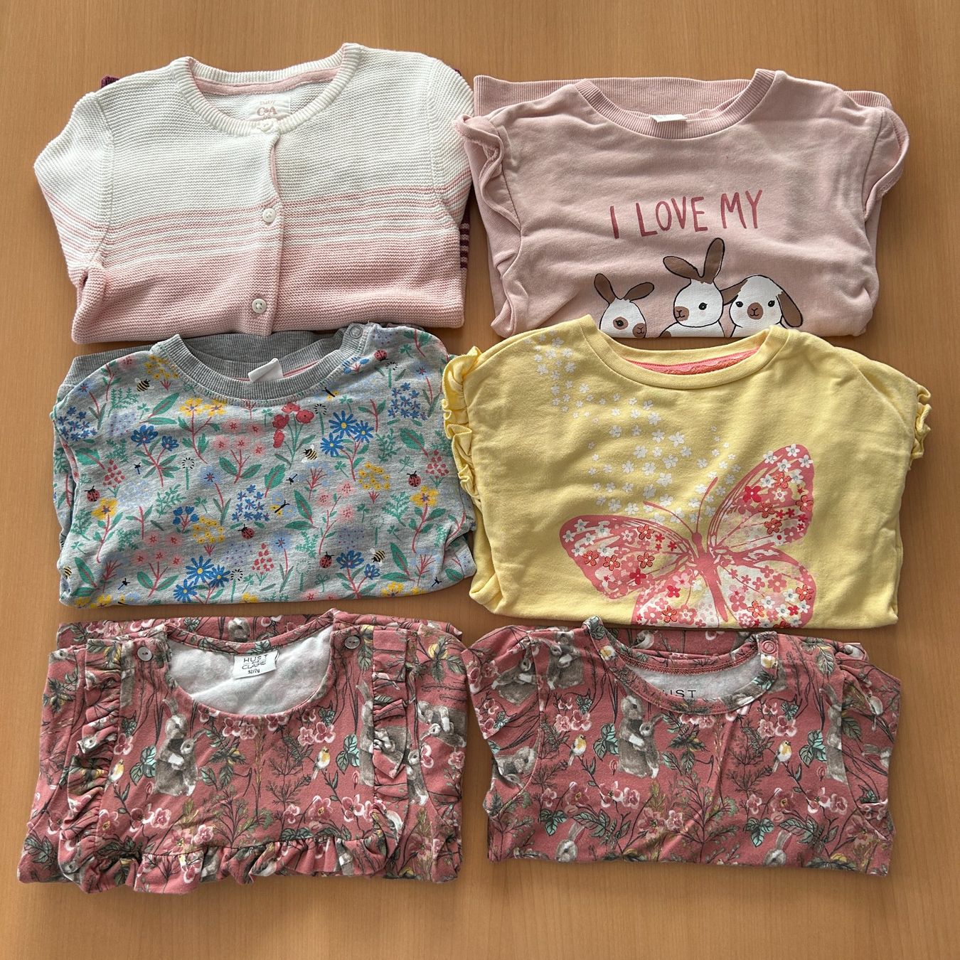 Lotti & Set di vestiti: Mädchen Kleiderpaket Gr. 92 Pullover, Sommerkleid, Body – Nuovo (secondo la descrizione) da Forch venduto da CorinneB-K