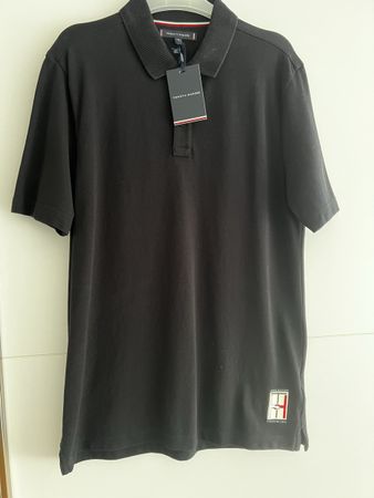 Tommy Hilfiger Polo Shirt, Schwarz, Neu M mit Etikett, M