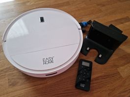 EASY HOME Saugroboter mit Fernbedienung und Ladestation