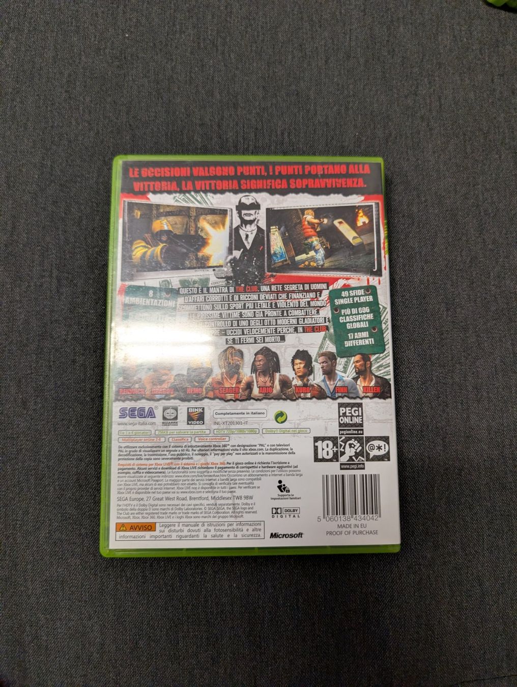 Giochi: The club Microsoft Xbox 360 – Usato da Giubiasco venduto da Ticinerd 1