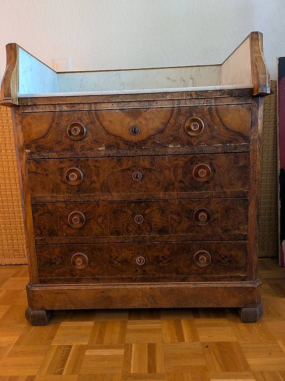 Kommoden: commode bois et marbre – Gebraucht aus morges von flo_x9zt 3