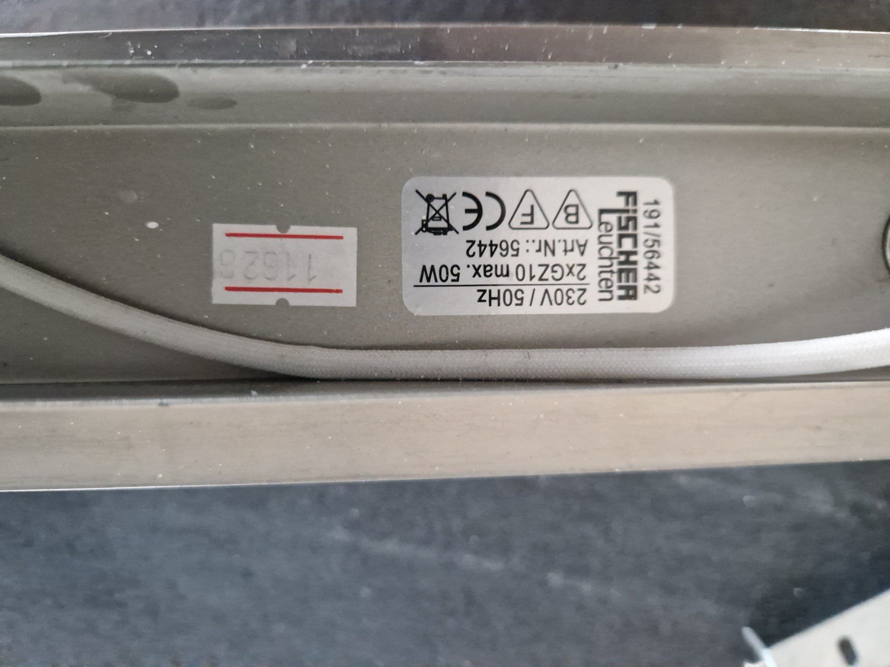 Lampade: ¨FISCHER - ORBIT 2-flammiger Spotbalken – Usato da Aadorf venduto da Sundg 4