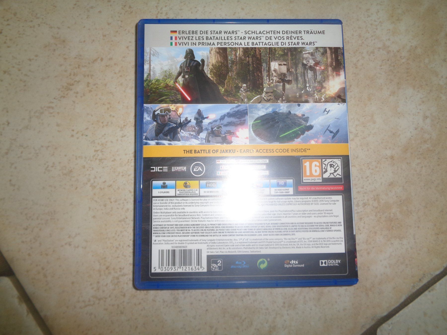 Spiele: PS4  Star Wars  Battlefront – Gebraucht aus Kreuzlingen von Robi-2003 2