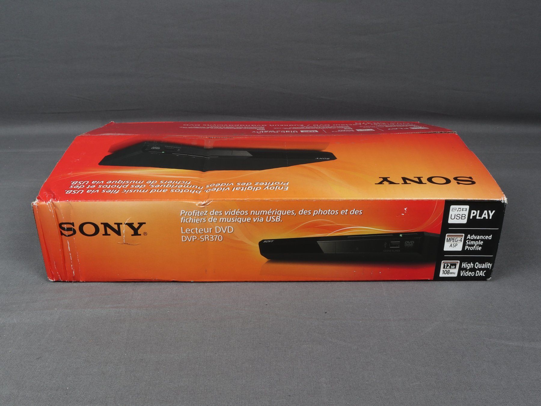 Sony Multimediaplayer & Streamer: SONY DVD Player DVP-SR370 – Neu (gemäss Beschreibung) aus Steinen von Restwert_Steinen 8