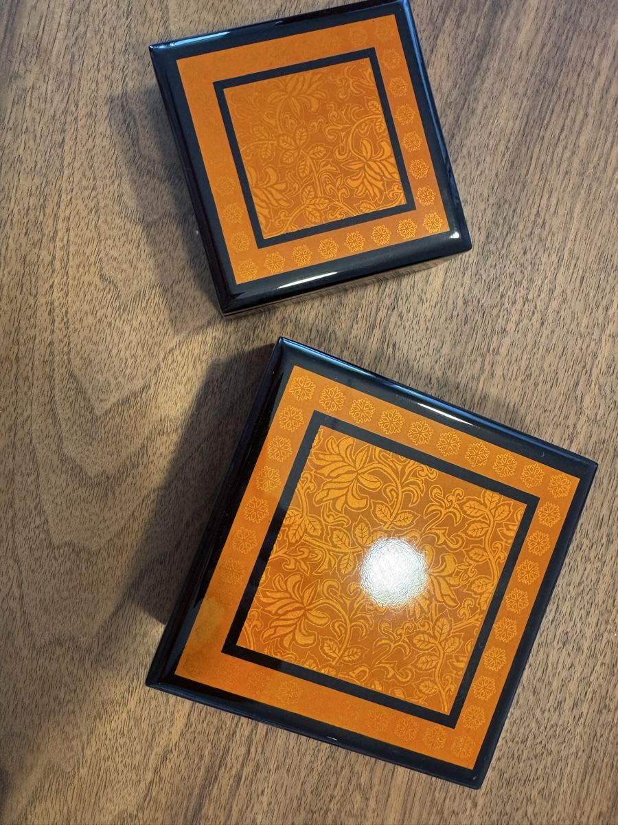Altro in Decorazioni & Accessori: Vietnamesische Lac Dosen – Usato da Hölstein venduto da chap3ron