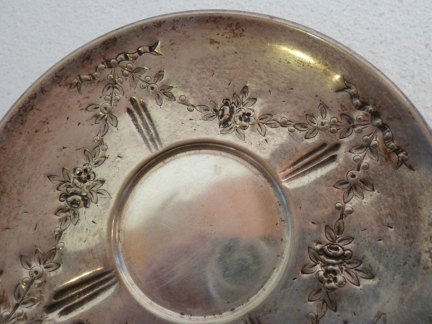 Tassen: Antike Tasse, versilbert – Gebraucht aus Bure von 1319 7