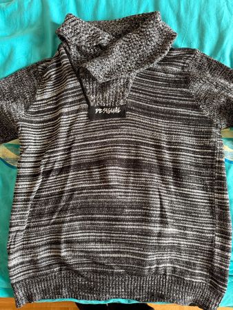 Pull homme col fantaisie Desigual XL