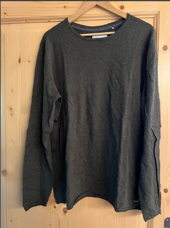 Herren Strickpulli olivgrün von edc Esprit Gr. XXL - 425158
