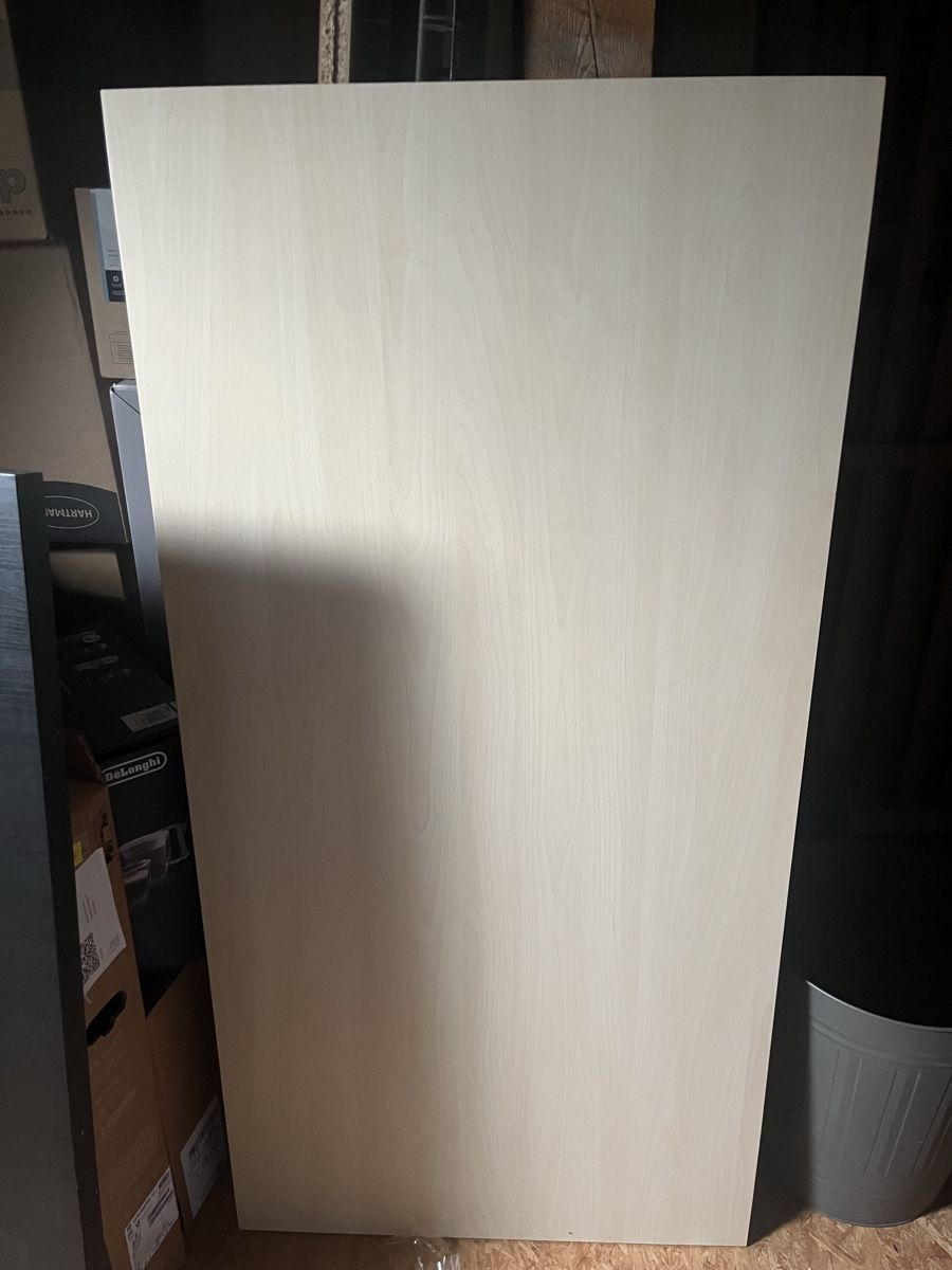 Ikea Piatti di portata: Holz Tischplatte Buche hell mit Tischbeinen – Usato da Biel/Bienne venduto da Sili_CH