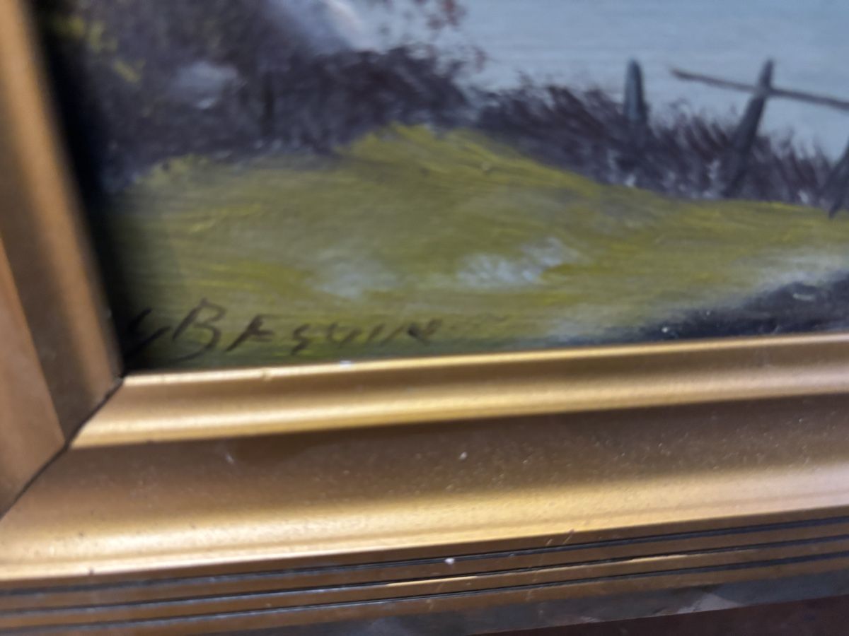 Tableaux: Alte Öl Bild Sgniertr interstate  – D'occasion à Niederhasli par abd_bm8t 3