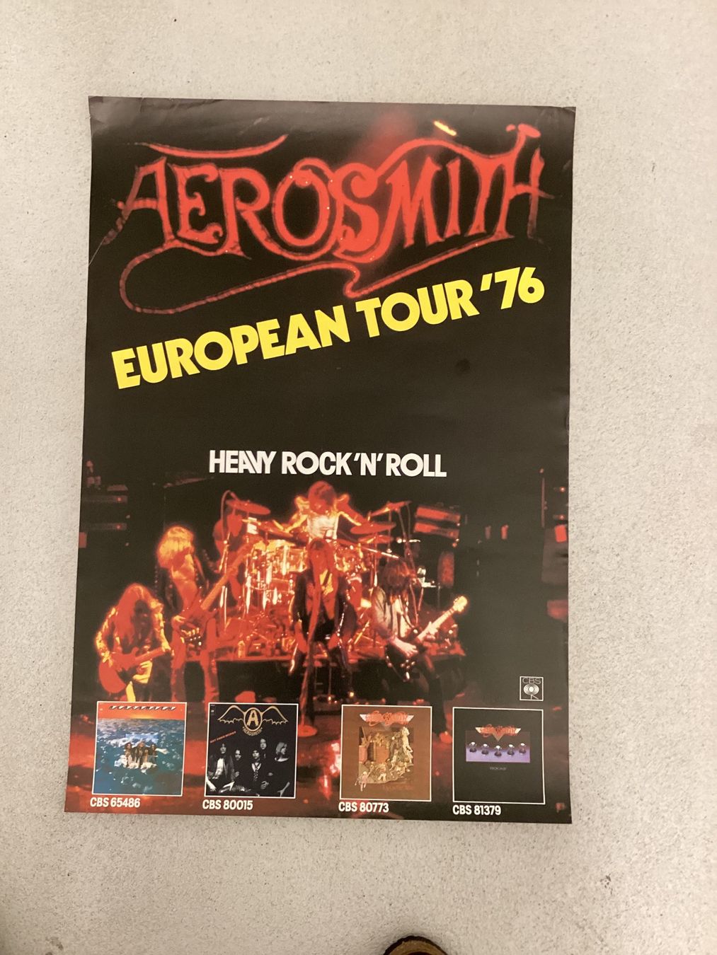 Foto & Immagini: Promoplakat Aerosmith – Usato da Gutenswil venduto da Hamzian