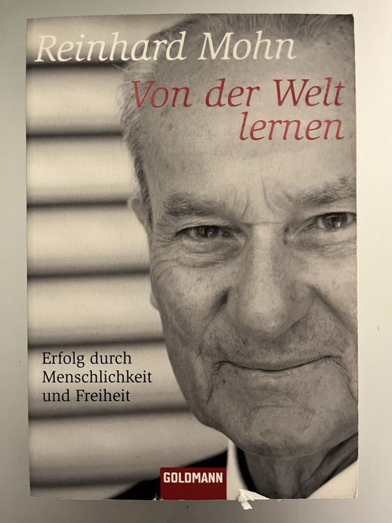 Libri: Reinhard Mohn: Von der Welt lernen – Autobiografie top! – Nuovo (secondo la descrizione) da Stäfa venduto da greety1981