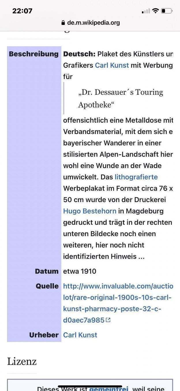 Kit di pronto soccorso: original dr. dessauer‘s touring apotheke – Usato da Gipf-Oberfrick venduto da Iberico 6
