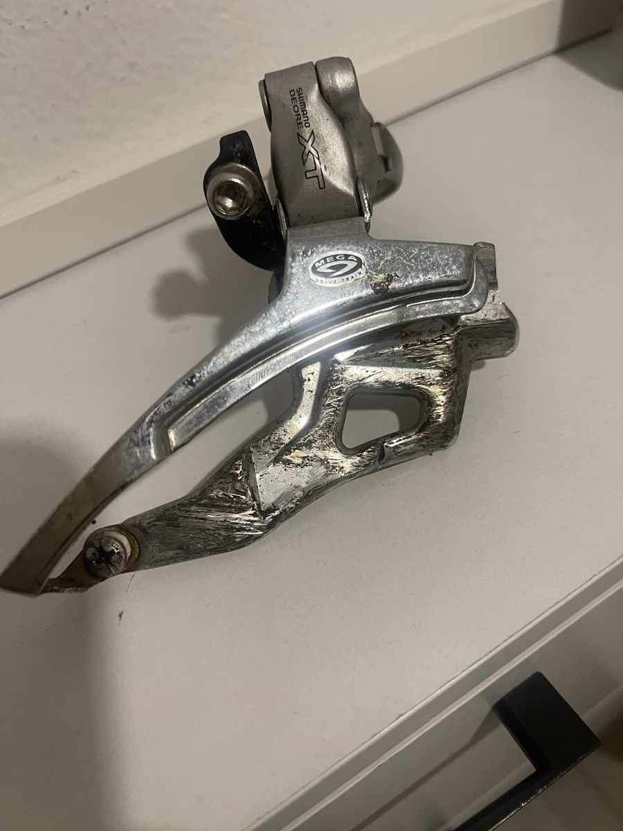 Shimano Pezzi di ricambio: Shimano Deore XT FD-M751 31,8 Umwerfer – Usato da Giubiasco venduto da bulag