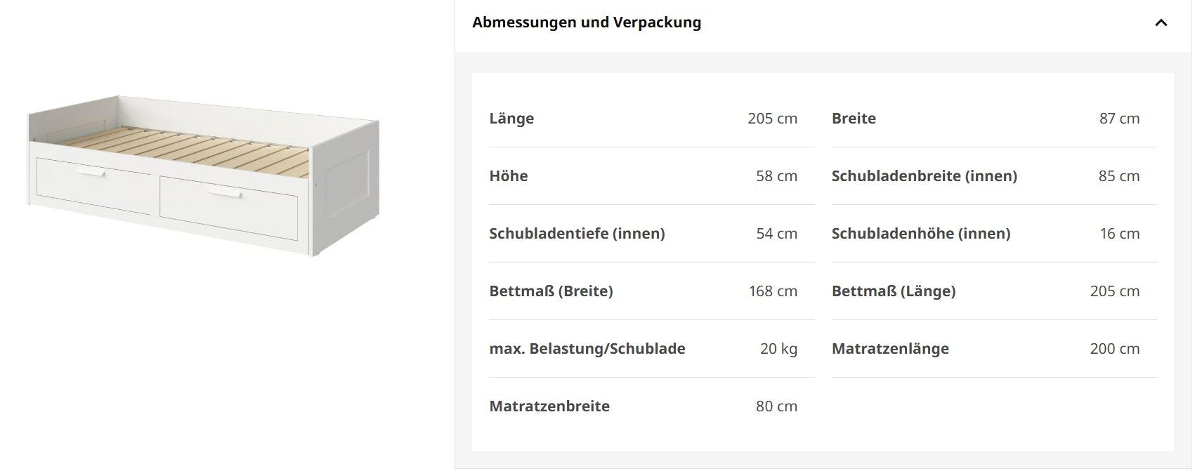 Ikea Betten: BRIMNES Tagesbettgestell – Gebraucht aus Liebefeld von And_rea 2