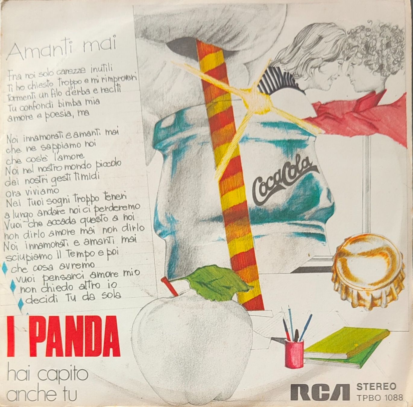 Dischi in vinile: Vinyl Single I Panda - Amanti Mai – Usato da Langenthal venduto da Modo39