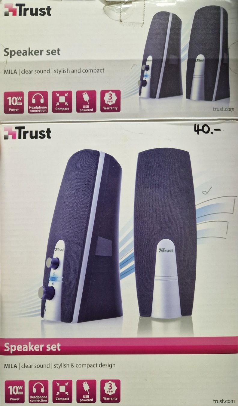 Trust Casse acustiche: TRUST Speaker Set NEU! – Nuovo e nell'imballaggio originale da Unteriberg venduto da JMarty