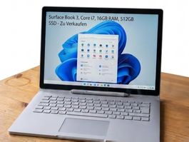 Microsoft Surface Book 3 15" | i7 | 16GB RAM | inkl. Pen — T