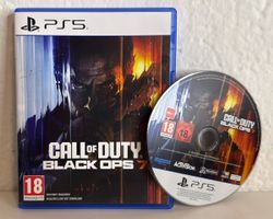 Call of Duty Black Ops 7 PS5 Game Disc and Case