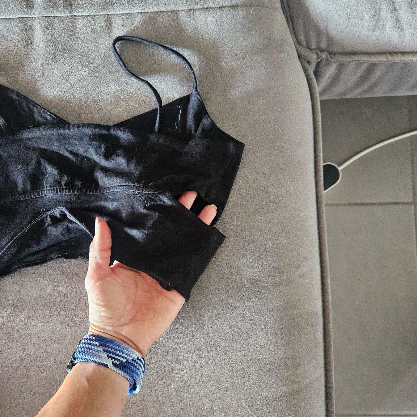 Bershka Tops: Mini top sexy Bershka M noir – Gebraucht aus Verbier von gab_2klq 3