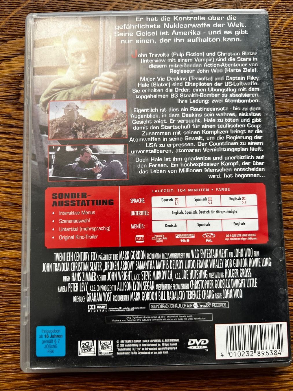 Tutti i DVDs: OPERATION: BROKEN ARROW – Usato da Gipf-Oberfrick venduto da Sonne010203 1