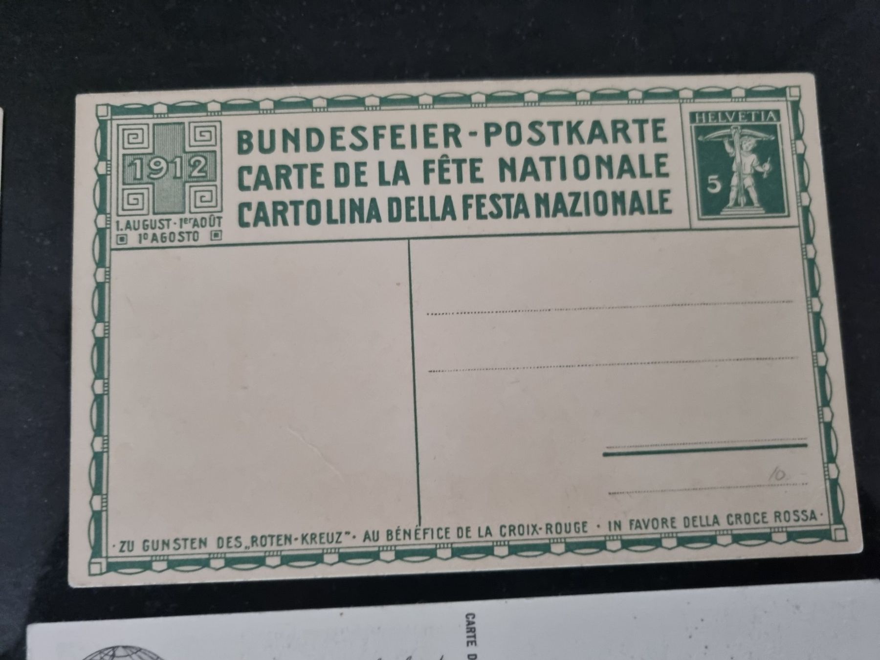 Tutti i francobolli: Lot mit 6 ungebrauchten Bundesfeierkarten – Nuovo (secondo la descrizione) da Gümligen venduto da Geniusbuy 2