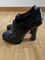Prada Pumps schwarz Groesse 38 Leder NEU