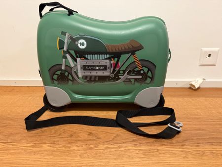 Samsonite Kinderkoffer Motorrad
