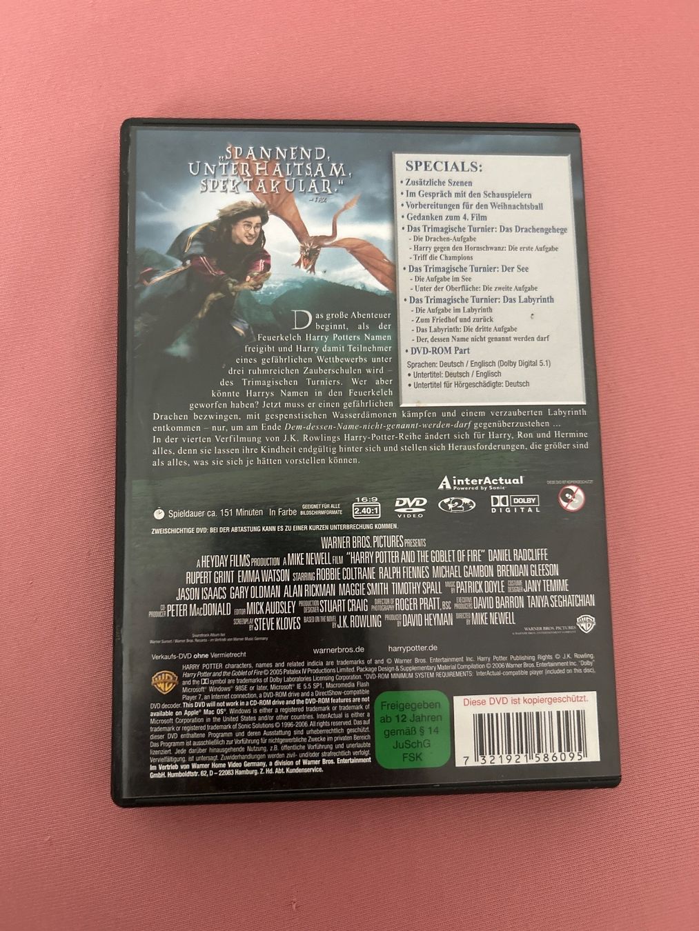 Tutti i DVDs: Harry Potter und der Feuerkelch – Usato da Urdorf venduto da 2msa2 1