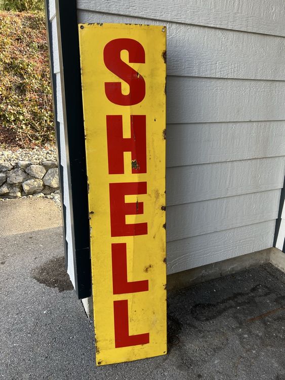 Plaque émaillée Shell (Gebraucht) in ursy für CHF 600 – nur Abholung ...