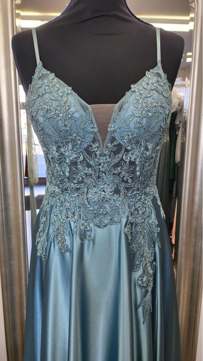 Kleider: Elegantes Abendkleid mit Spitze Gr. 34 – Neu (gemäss Beschreibung) aus Schlatt ZH von mak_wrr6 4
