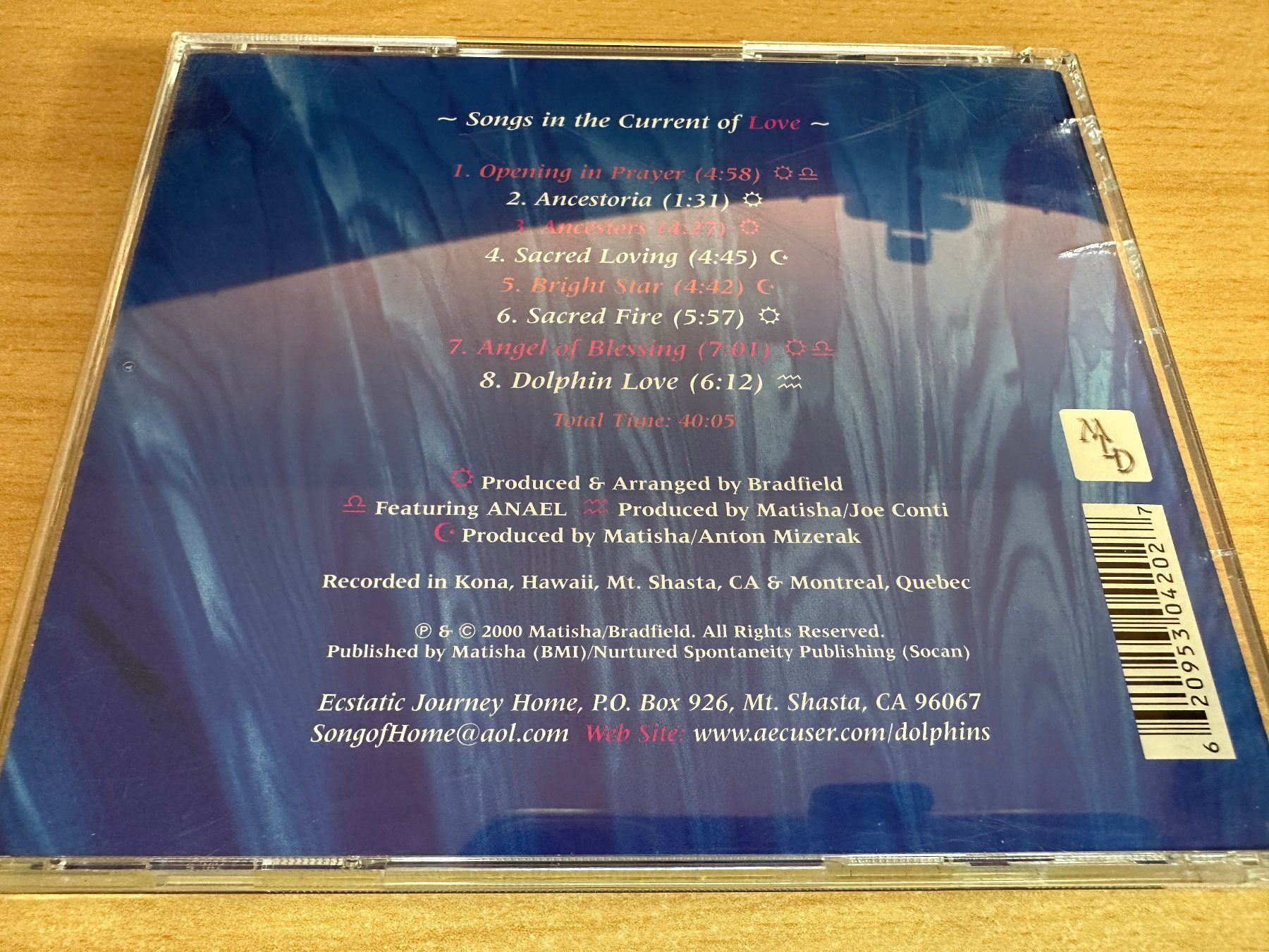 CD: Matisha - Sacred Loving – Usato da Rikon im Tösstal venduto da Alpenmutz 1