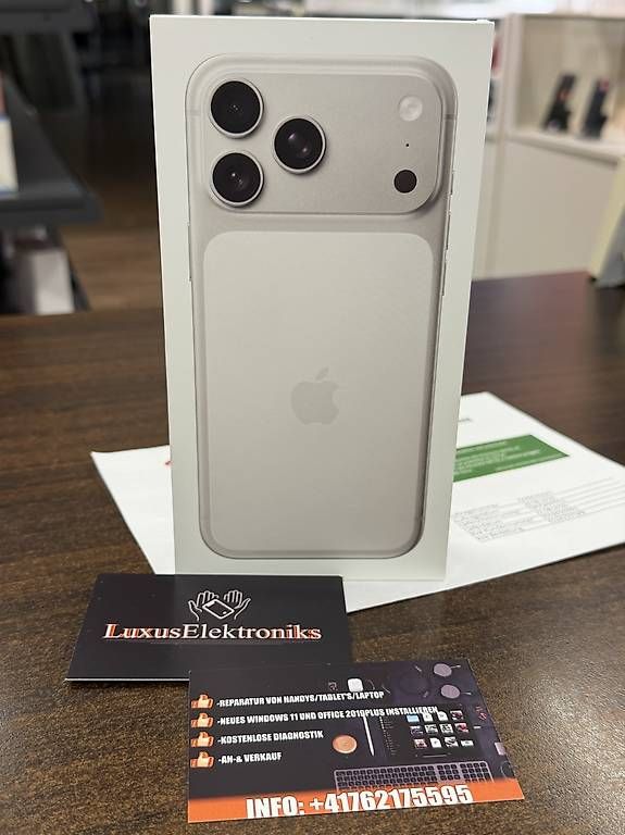 Apple Telefoni cellulari / Smartphones: iPhone 17 pro Max 2Tb – Nuovo e nell'imballaggio originale da Uster venduto da jca_pr9r