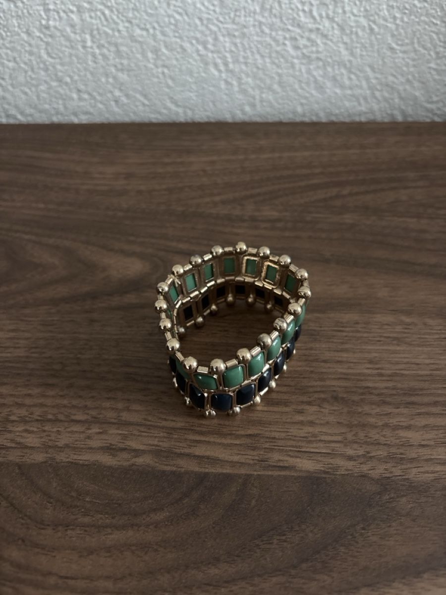 Bracciali & Braccialetti: Bracelet vintage double tons vert et bleu – Usato da Prilly venduto da hei_5q56 2