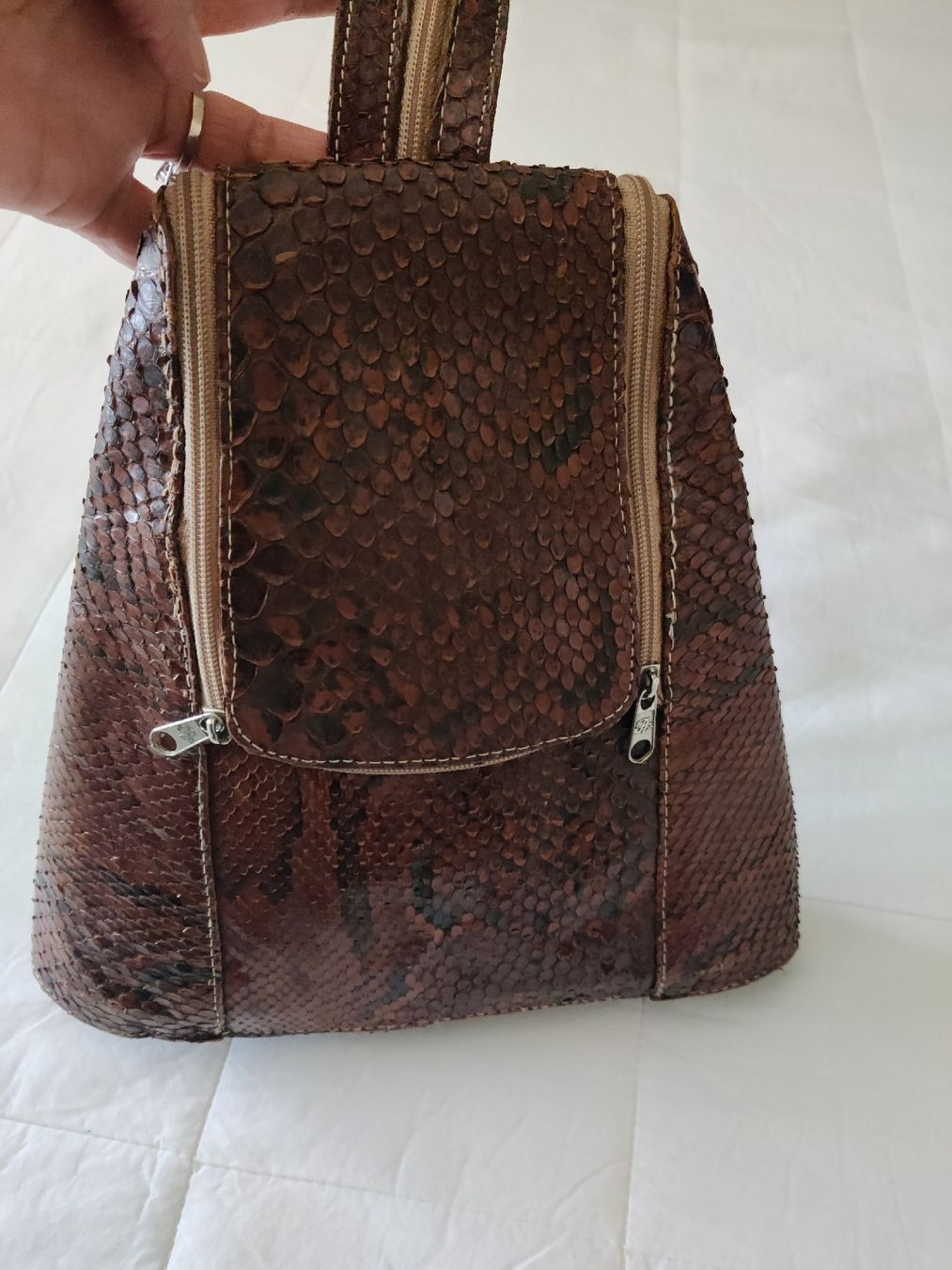 Borse da donna: Vintage Snake Backpack bag – Usato da Neirivue venduto da naz_z28w 6