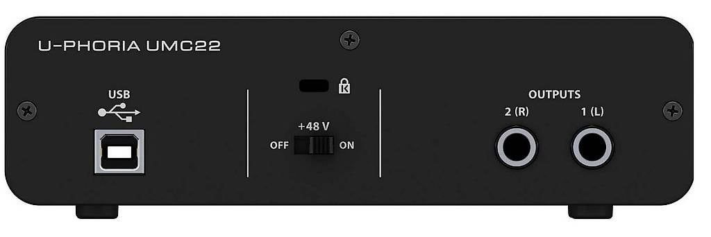 Behringer Equipement studio: Behringer U-PHORIA UMC22 USB Audio Interface - Nie benutzt – Neuf avec emballage d'origine à Zürich par aschubert 2