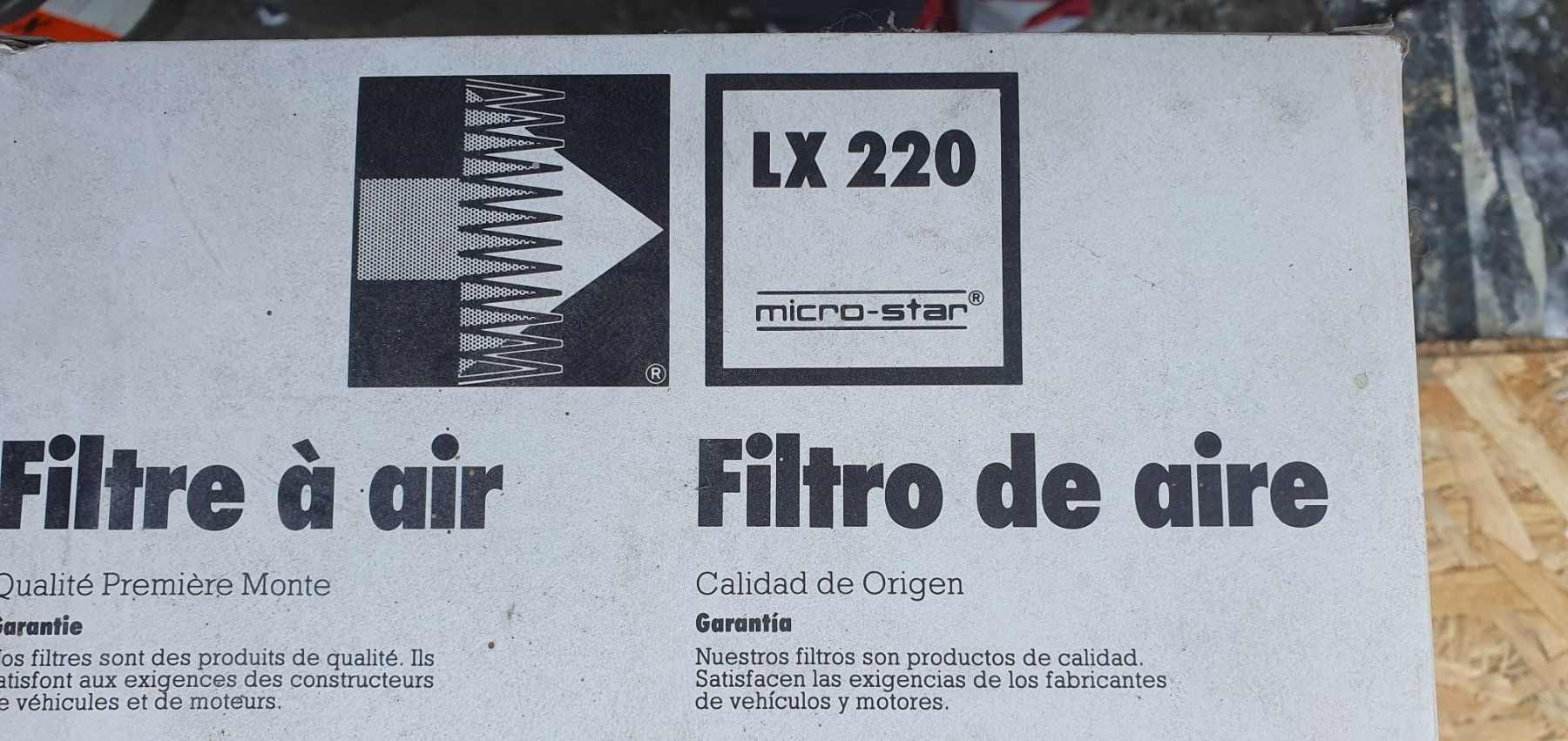 Ventilazione: Micro-Star LX 220 Luftfilter, neu und originalverpackt – Nuovo e nell'imballaggio originale da Langnau i. E. venduto da Superseven69