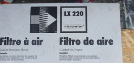 Micro-Star LX 220 Luftfilter, neu und originalverpackt