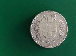 5 francs  1935