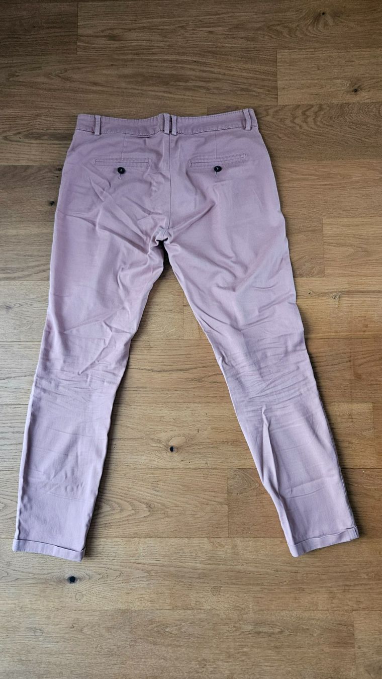 Zara Pantaloni: Baumwollhose rosa – Usato da Gockhausen venduto da Carolin_K 1